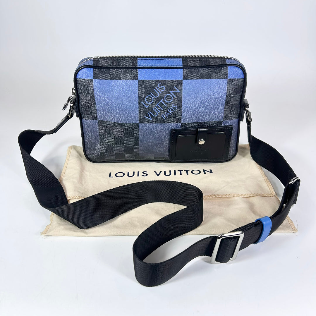 Louis Vuitton Ombre Giant Damier Alpha Messenger Bag