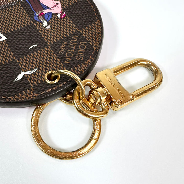 Louis Vuitton Damier Ebene Illustre Bag Charm