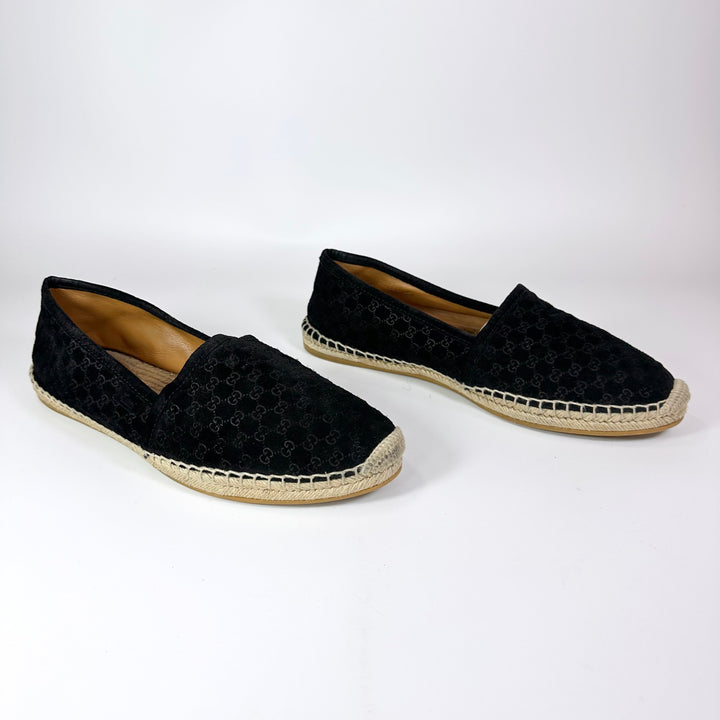 Gucci Microguccissima Velvet Espadrille - Women’s 9