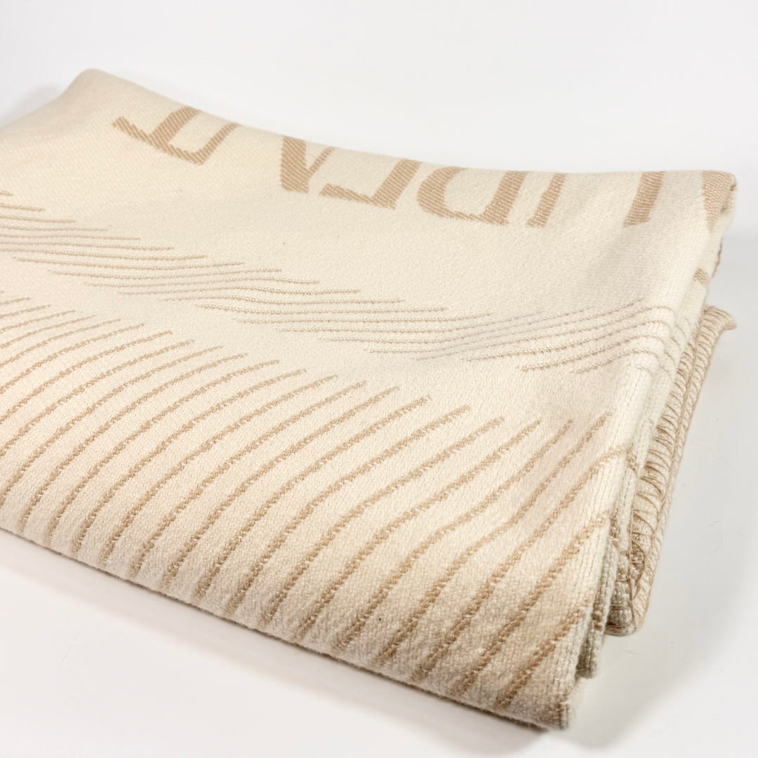 Saint Laurent Wool & Cashmere Jacquard Throw Blanket