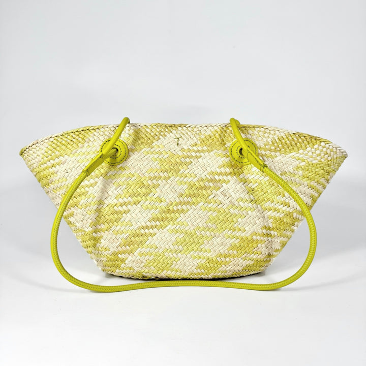 Loewe Anagram Palm Leaf Small Basket Bag