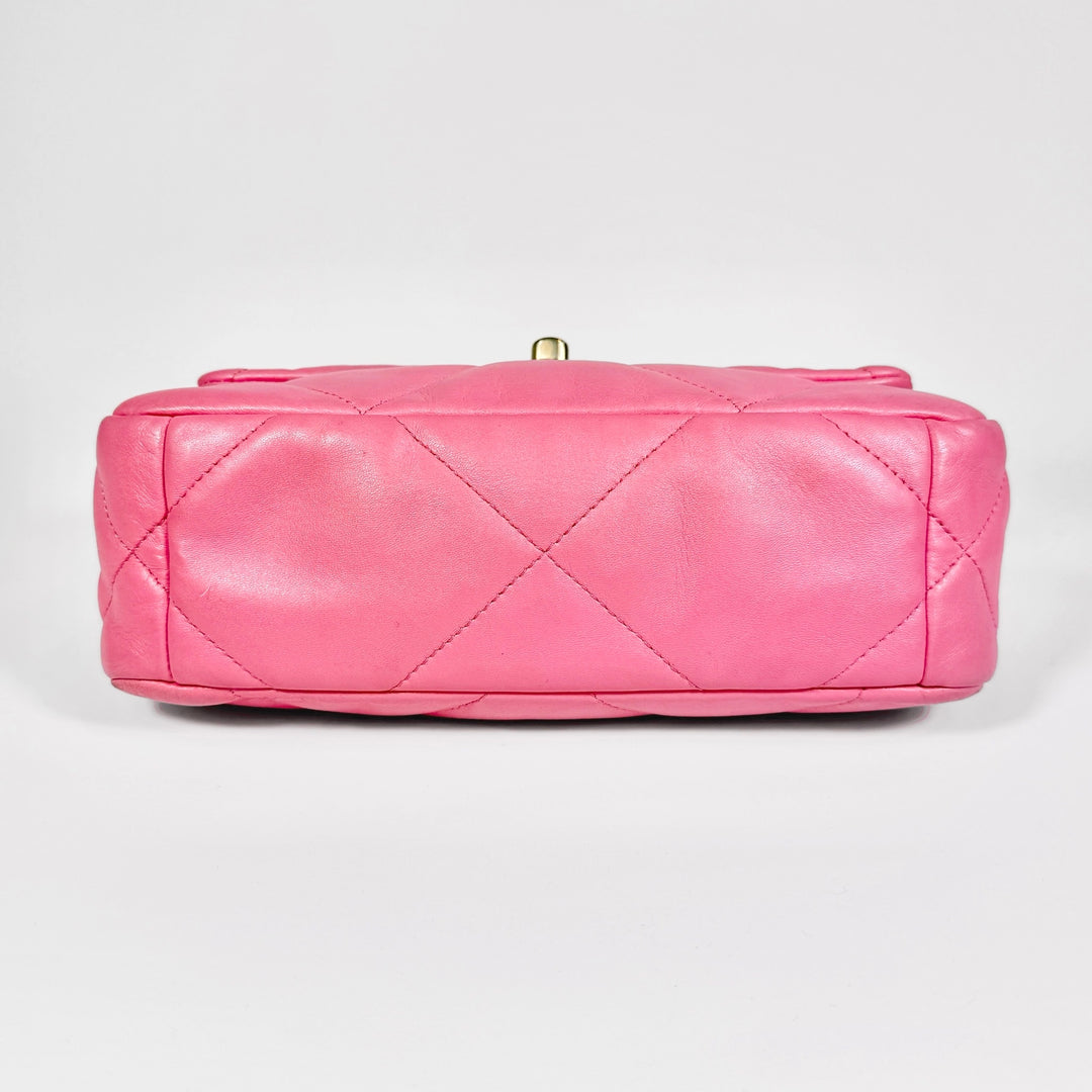 Chanel Quilted Lambskin Medium 19 Flap Bag