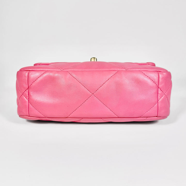 Chanel Quilted Lambskin Medium 19 Flap Bag