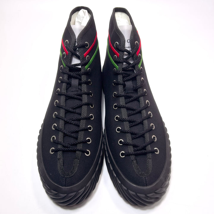 Gucci Interlocking G Canvas High Top Sneaker - Men’s 9.5