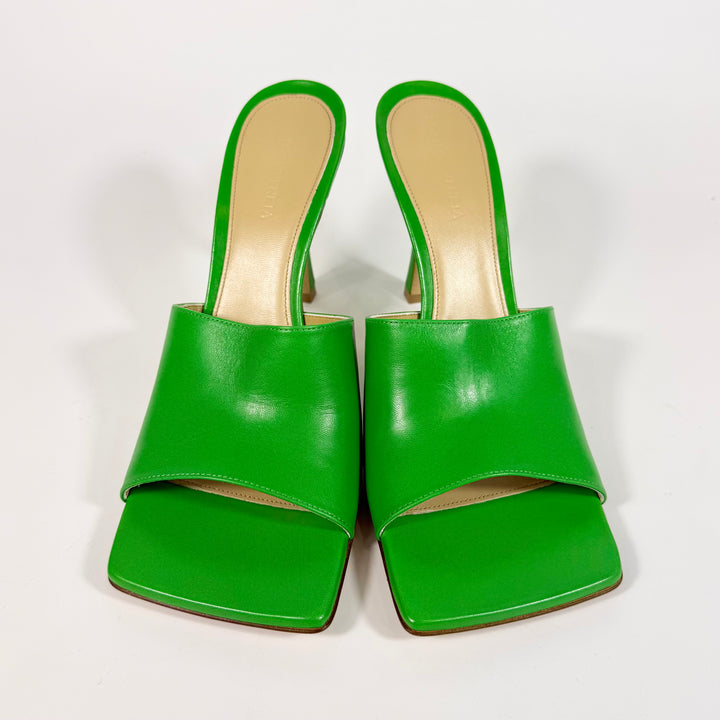 Bottega Veneta Leather Stretch Mule Heel - Women’s 9.5