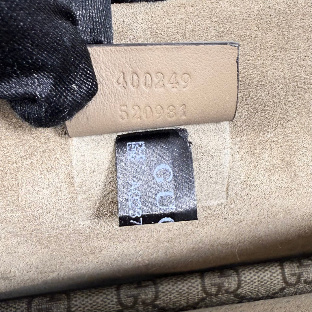 Gucci GG Supreme Medium Dionysus Shoulder Bag