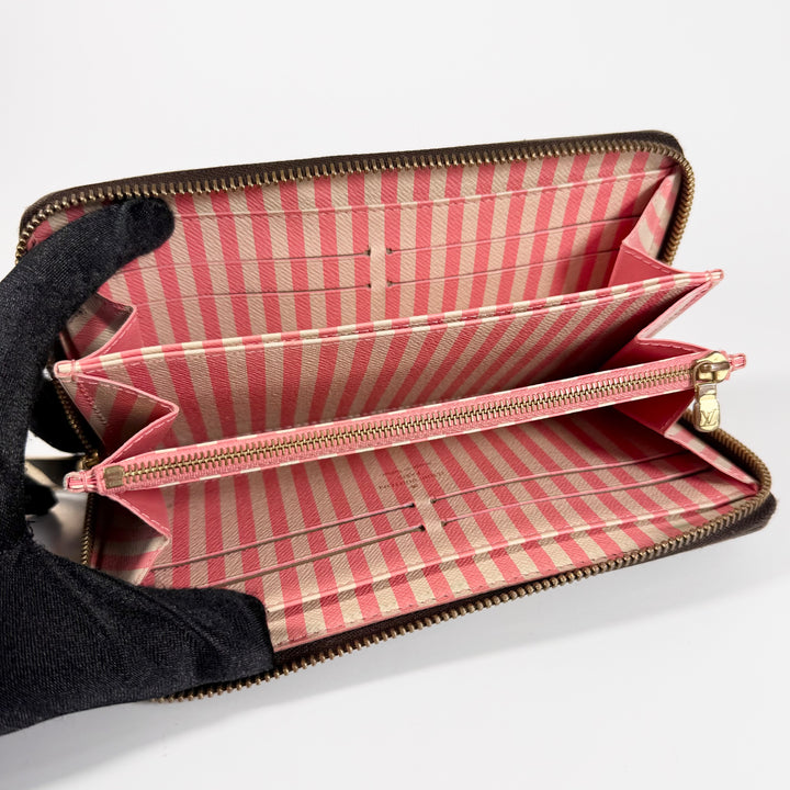 Louis Vuitton Damier Ebene Animation Zippy Wallet
