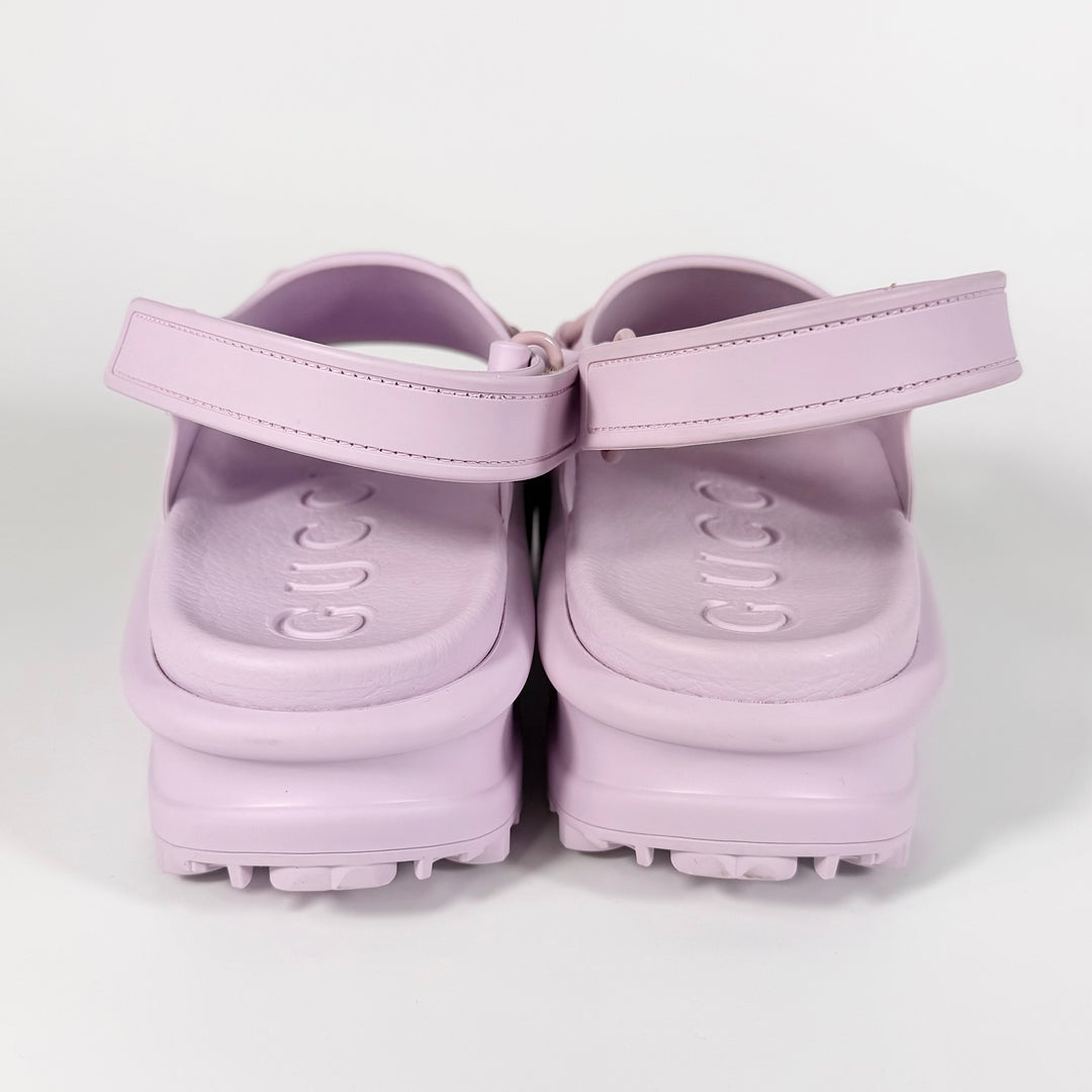 Gucci Horsebit Platform Rubber Sandal - Women’s 7
