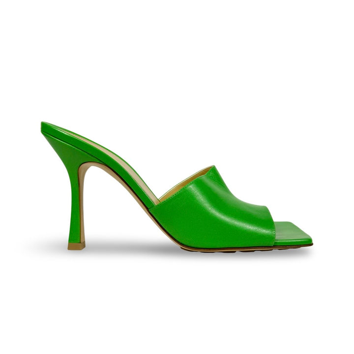 Bottega Veneta Leather Stretch Mule Heel - Women’s 9.5