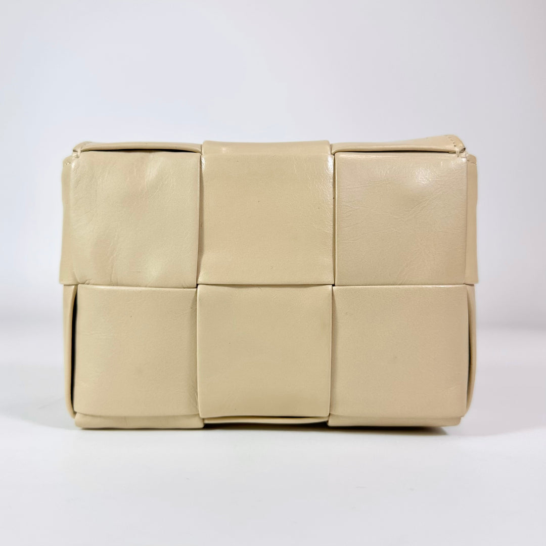 Bottega Veneta Lambskin Intrecciato Candy Cassette Crossbody