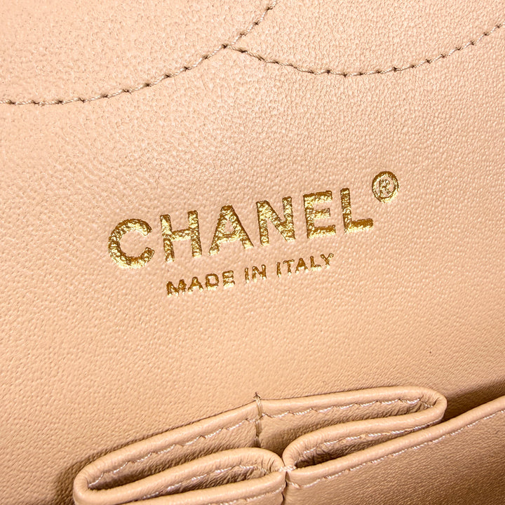 Chanel Quilted Lambskin Jumbo Double Flap Bag