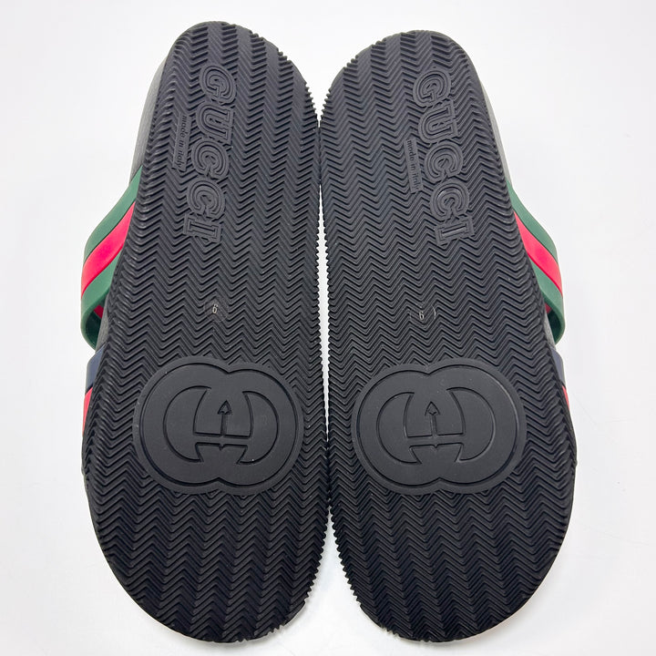 Gucci Agrado Rubber Slide Sandal - Men’s 9.5