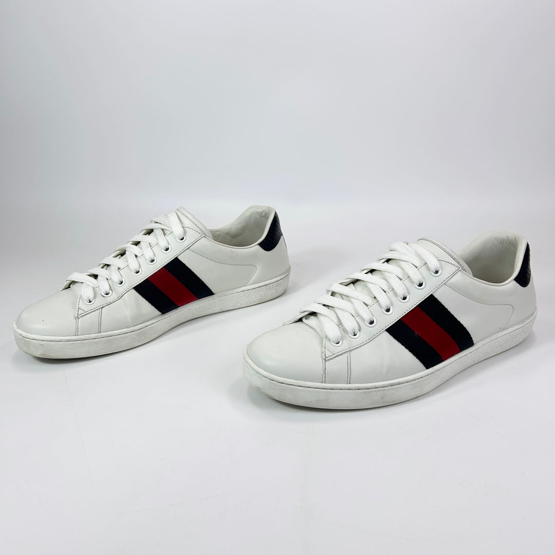 Gucci Ace Leather Sneaker - Men’s 9.5