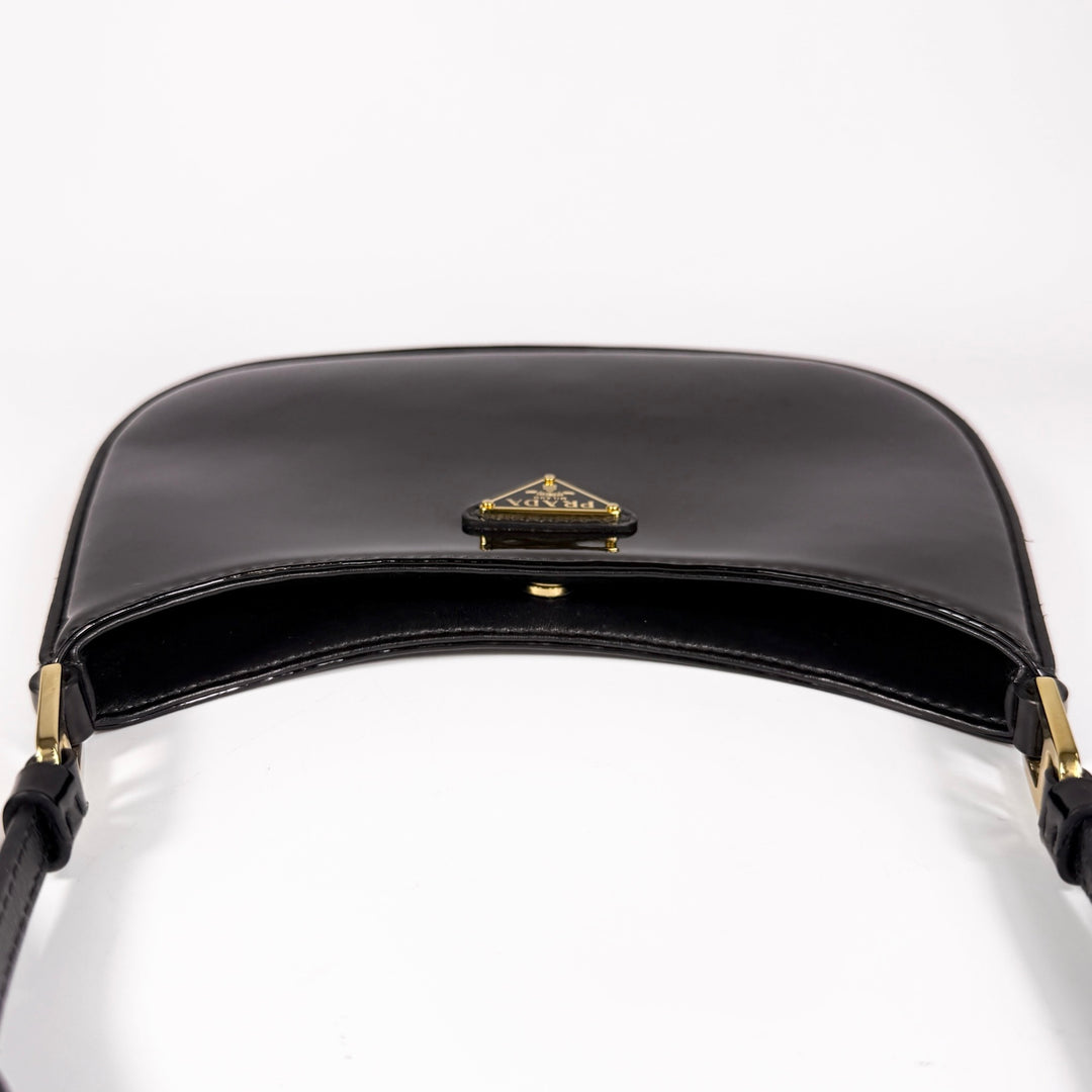 Prada Patent Leather Cleo Shoulder Bag