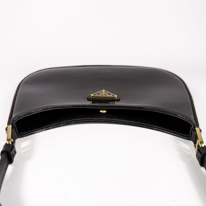 Prada Patent Leather Cleo Shoulder Bag
