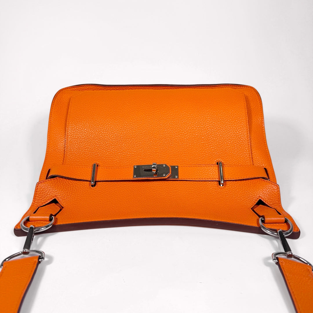 Hermès Jypsiere 34 Clemence Orange Jaune