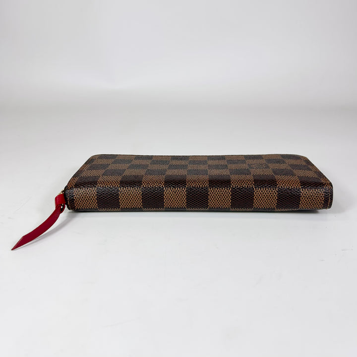 Louis Vuitton Damier Ebene Clemence Wallet