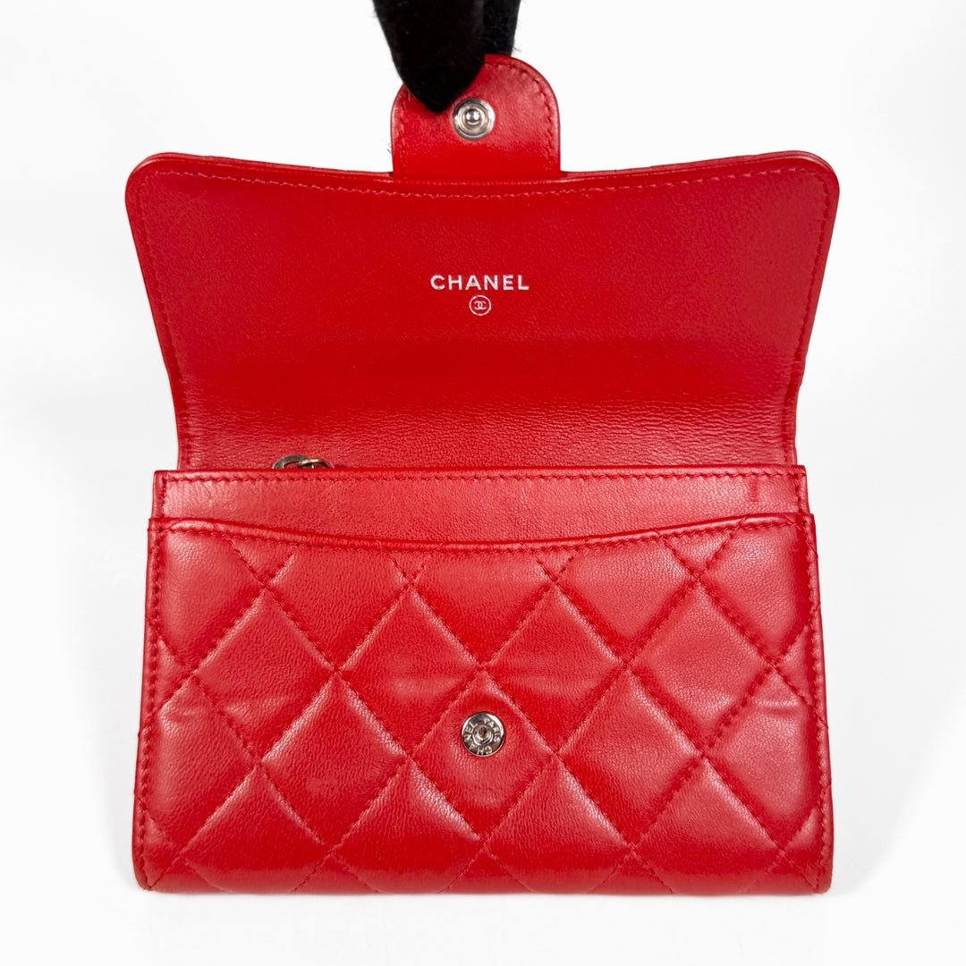Chanel Quilted Lambskin Classic Flap Wallet