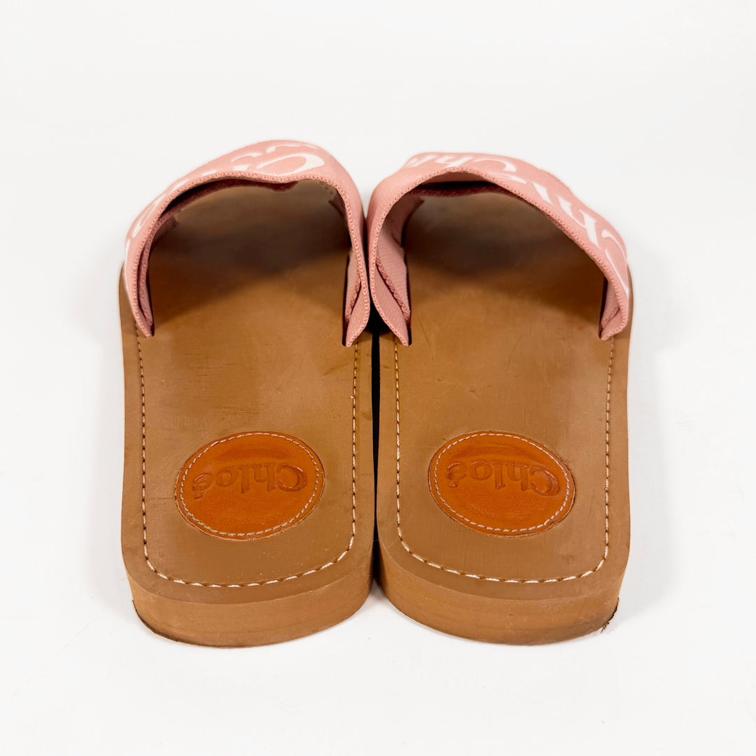 Chloé Woody Logo Slide Sandal - Women’s 6