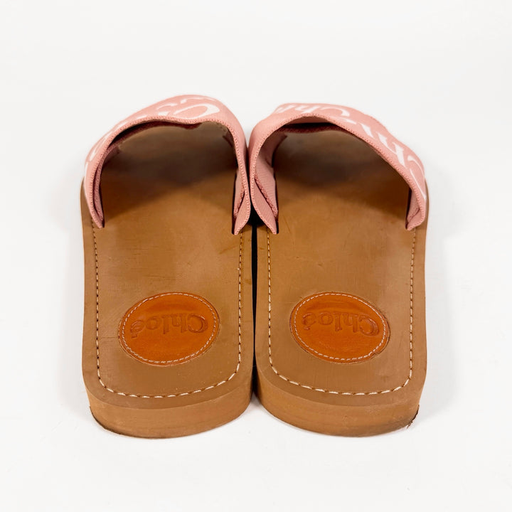 Chloé Woody Logo Slide Sandal - Women’s 6