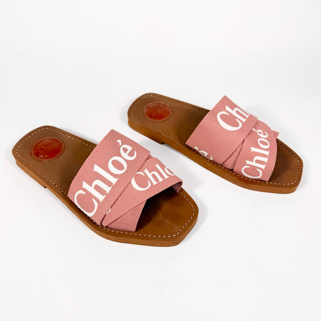 Chloé Woody Logo Slide Sandal - Women’s 6