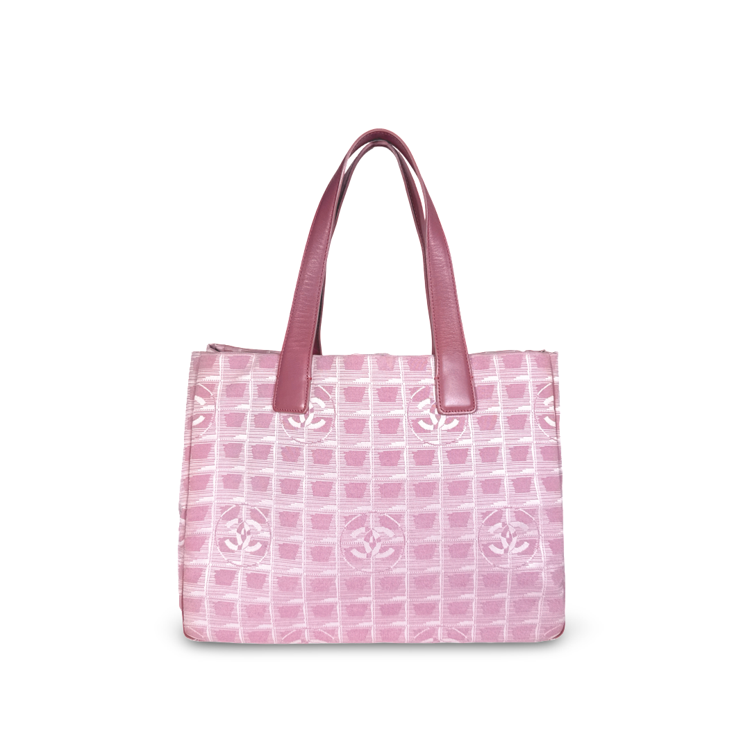 Chanel Nylon Travel Line Tote Bag