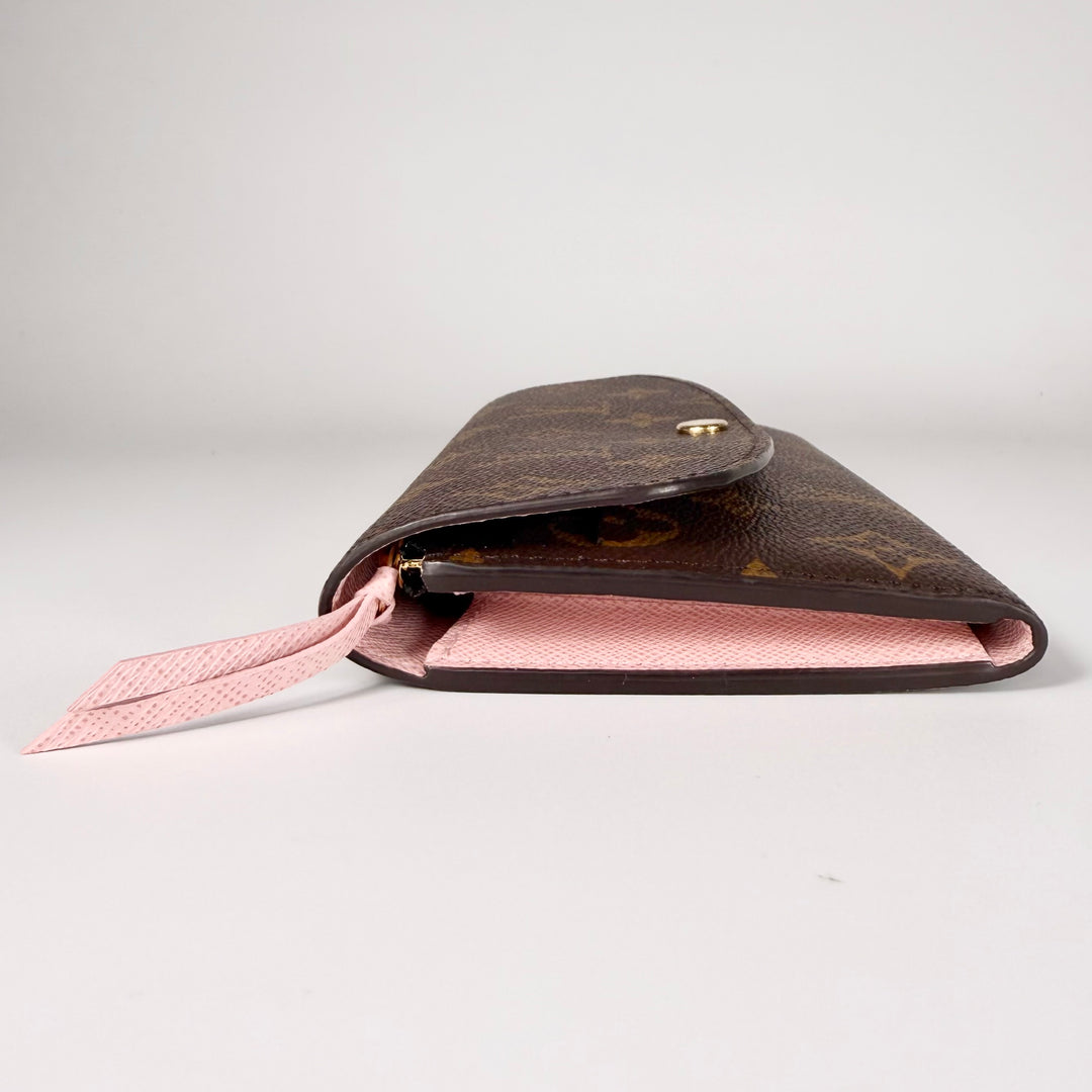 Louis Vuitton Monogram Rose Ballerine Emilie Wallet