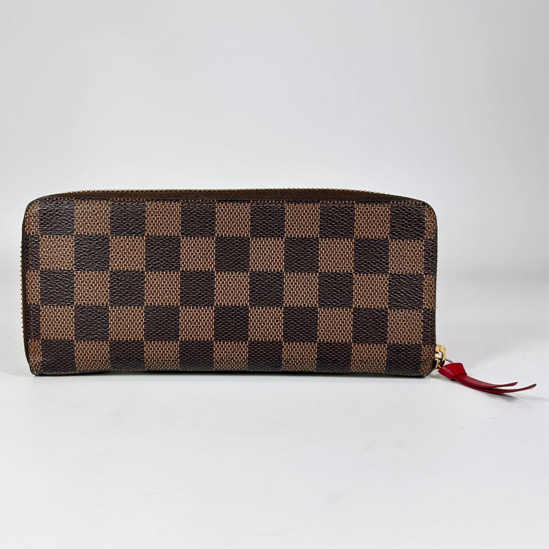 Louis Vuitton Damier Ebene Clemence Wallet