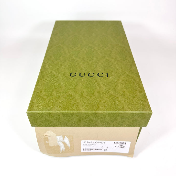 Gucci Interlocking G Rubber Slide Sandal - Women’s 8