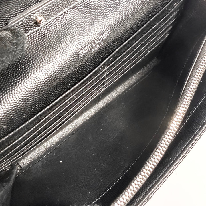 Saint Laurent Cassandre Envelope Wallet On Chain