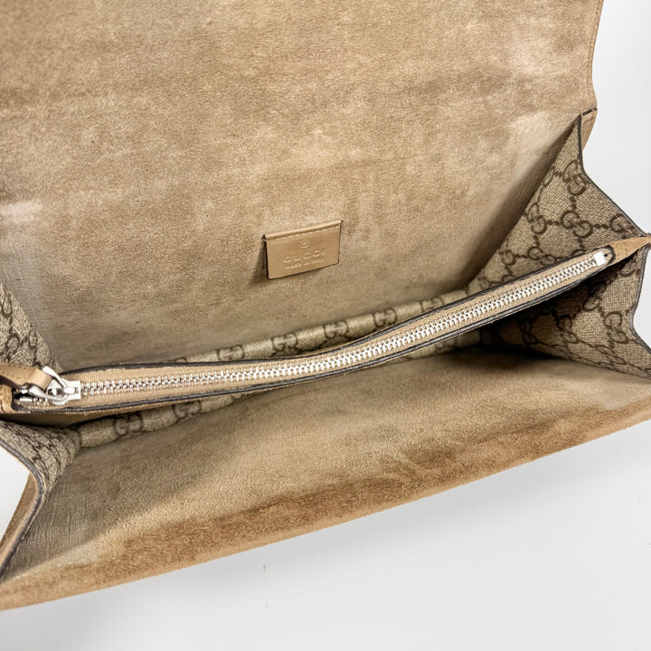 Gucci GG Supreme Medium Dionysus Shoulder Bag