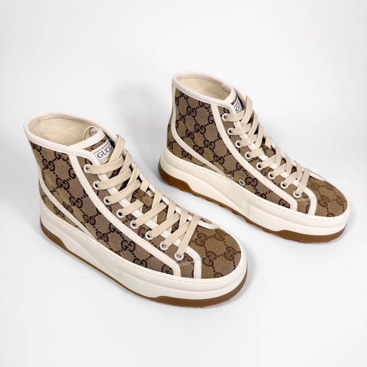 Gucci Platform 1977 Tennis High Top Sneaker - Women’s 6