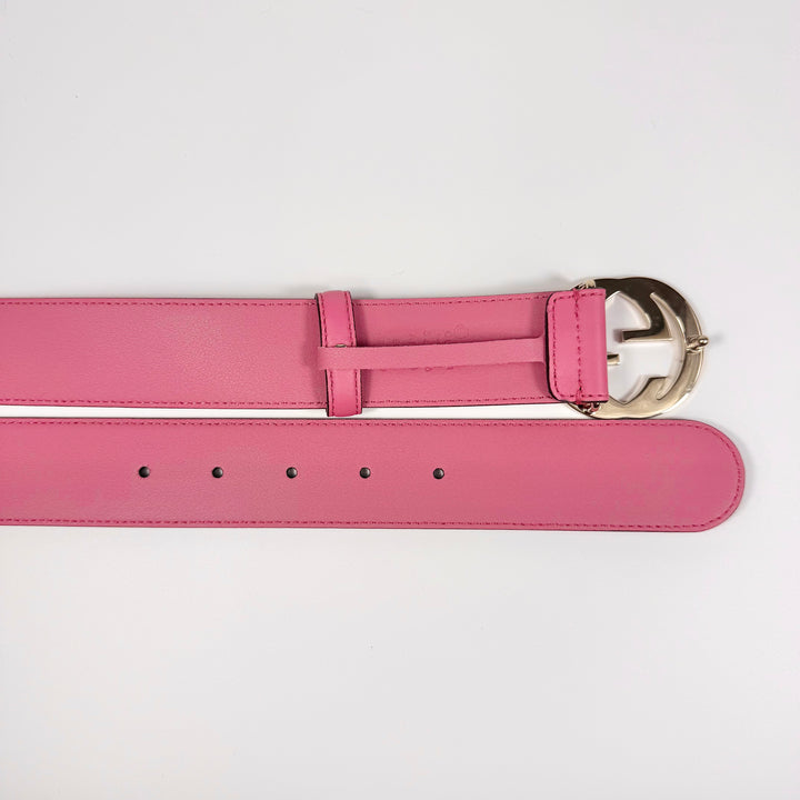 Gucci Interlocking G Smooth Leather Belt 90 36