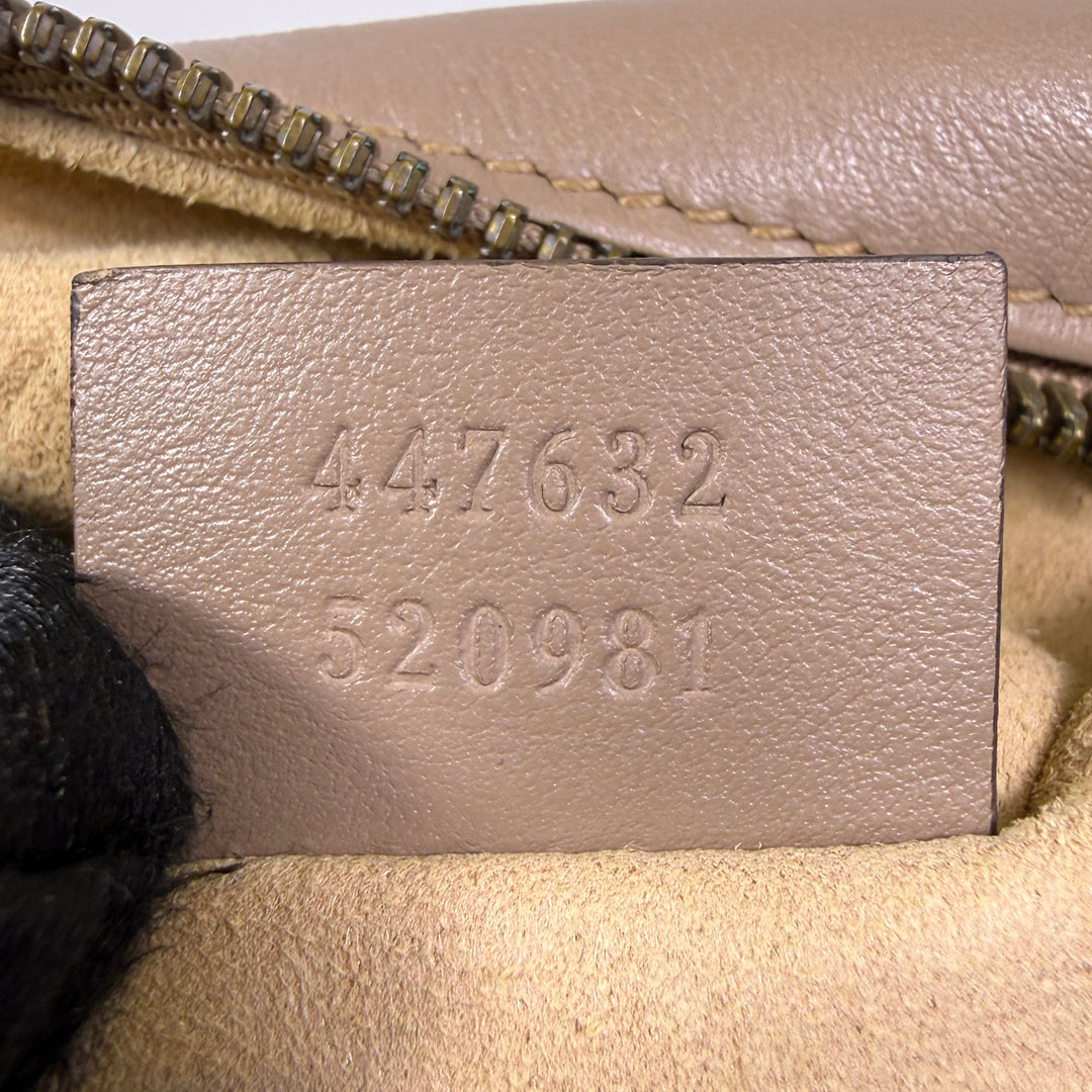 Gucci Matelasse Calfskin Small Marmont Camera Bag