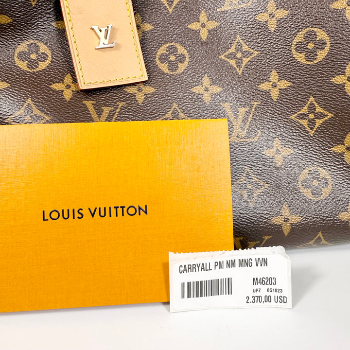 Louis Vuitton Monogram Carryall PM