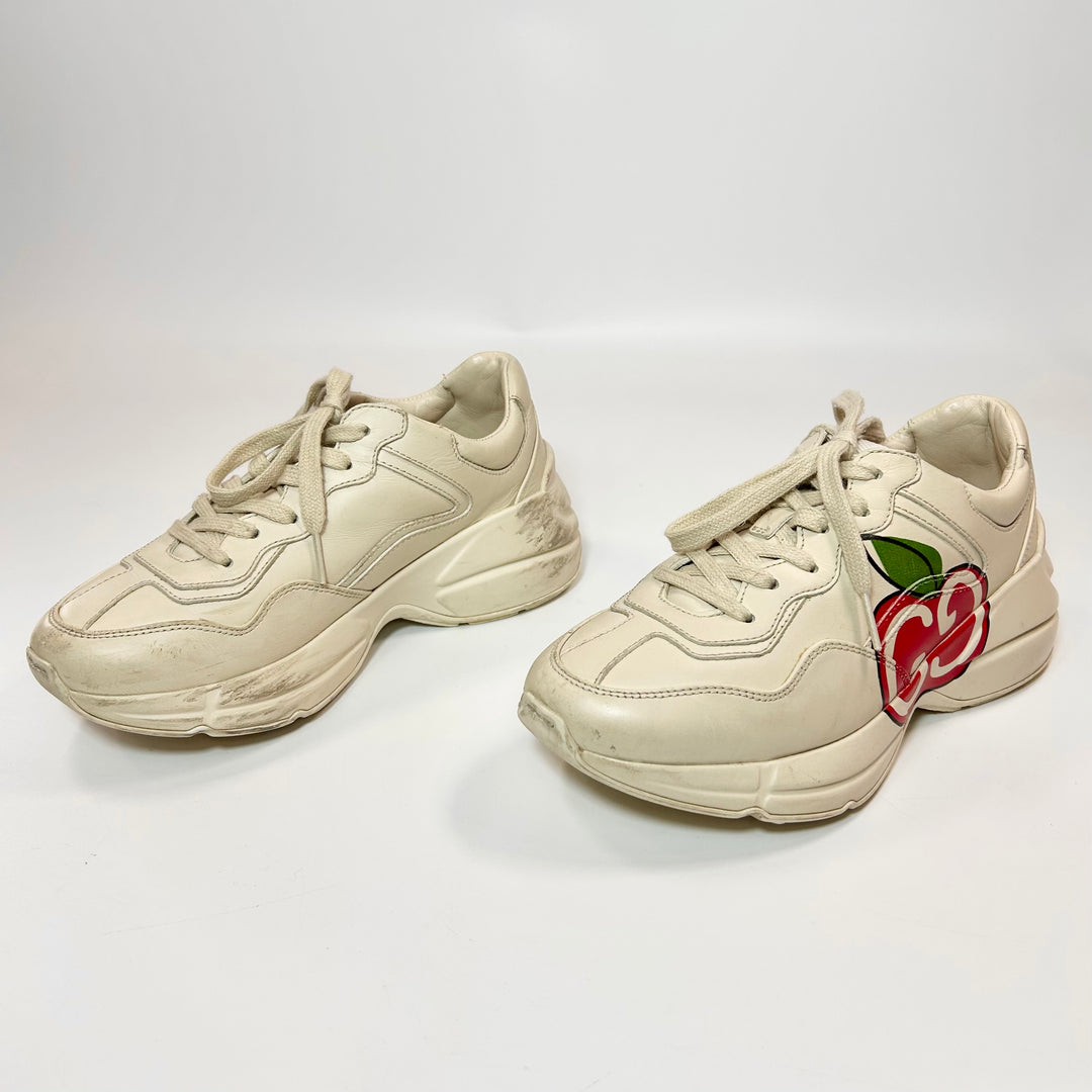 Gucci GG Apple Rhyton Sneaker - Women’s 5