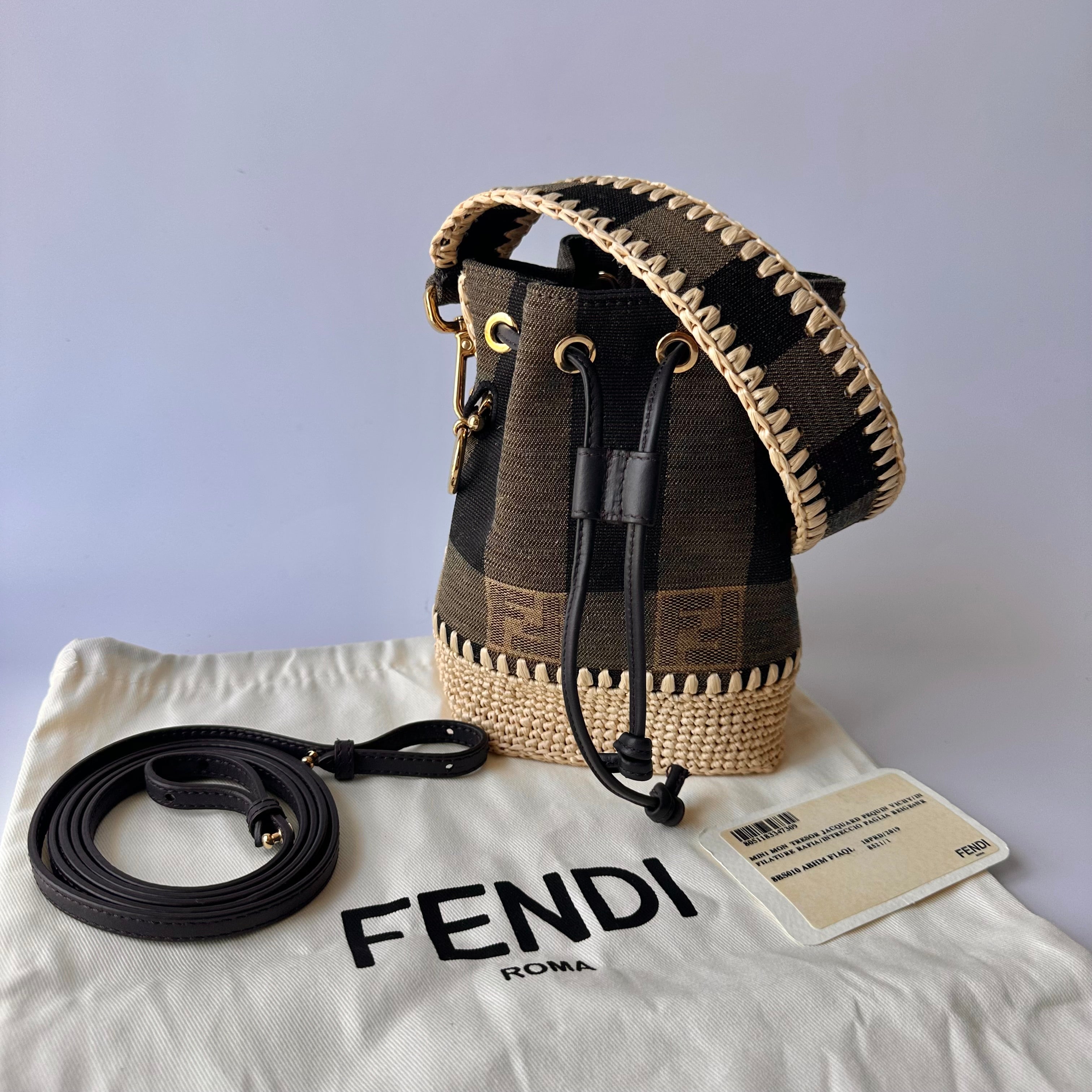 Fendi, Bags, Fendi Mini Mon Tresor Bucket Bag Crossbody