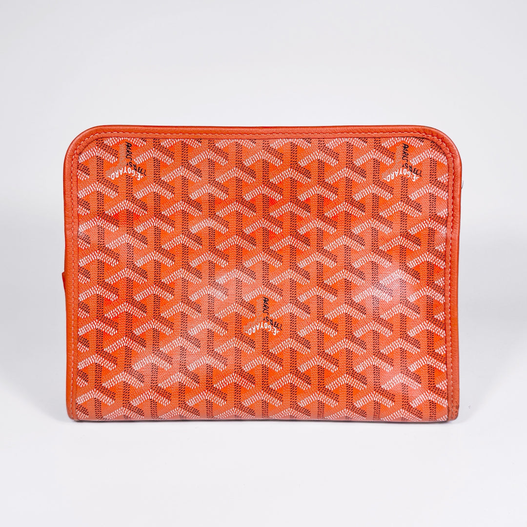 Goyard Jouvence Toiletry Pouch MM Orange