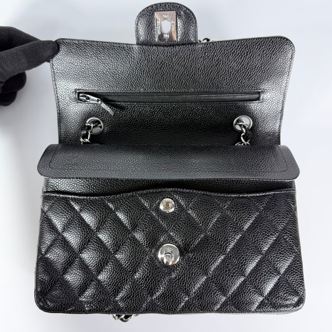 Chanel Caviar Quilted Small Double Flap Bag