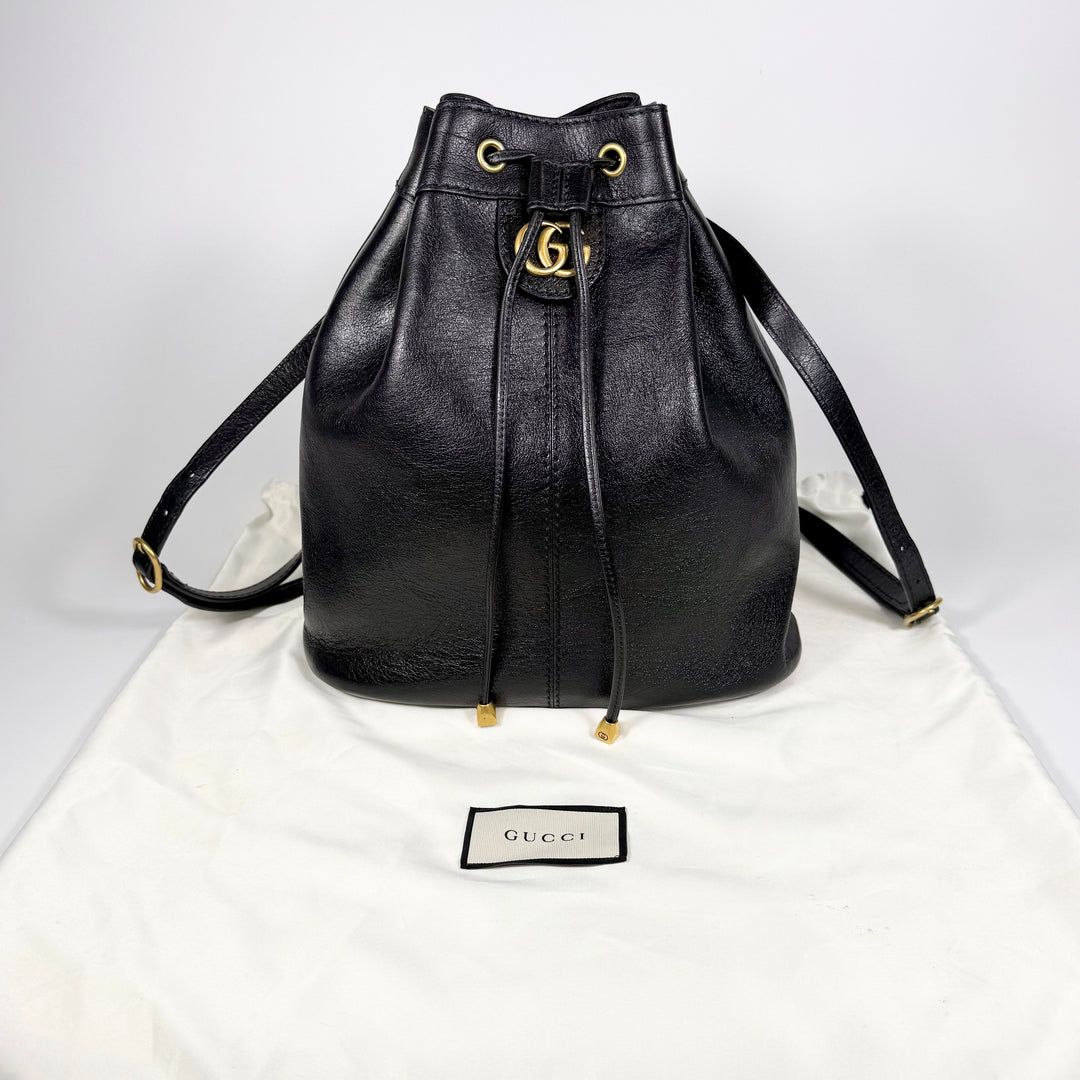 Gucci Medium Calfskin Re(Belle) Convertible Bucket Bag