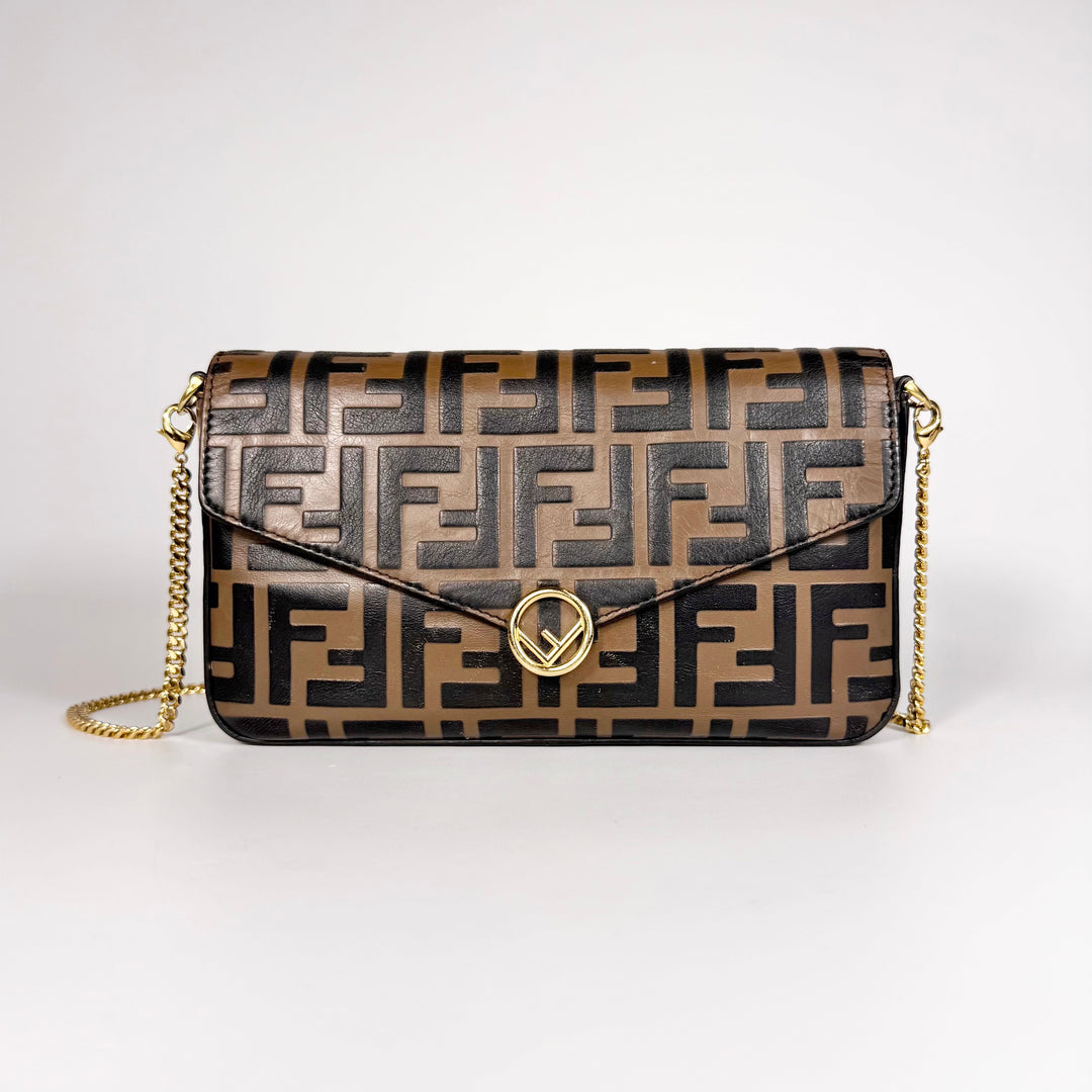 Fendi F Is Fendi Envelope Clutch On Chain