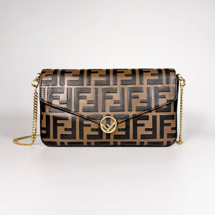 Fendi F Is Fendi Envelope Clutch On Chain