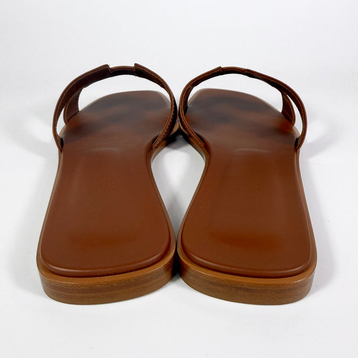 Hermès Box Calfskin Oran Sandal - Women’s 7.5