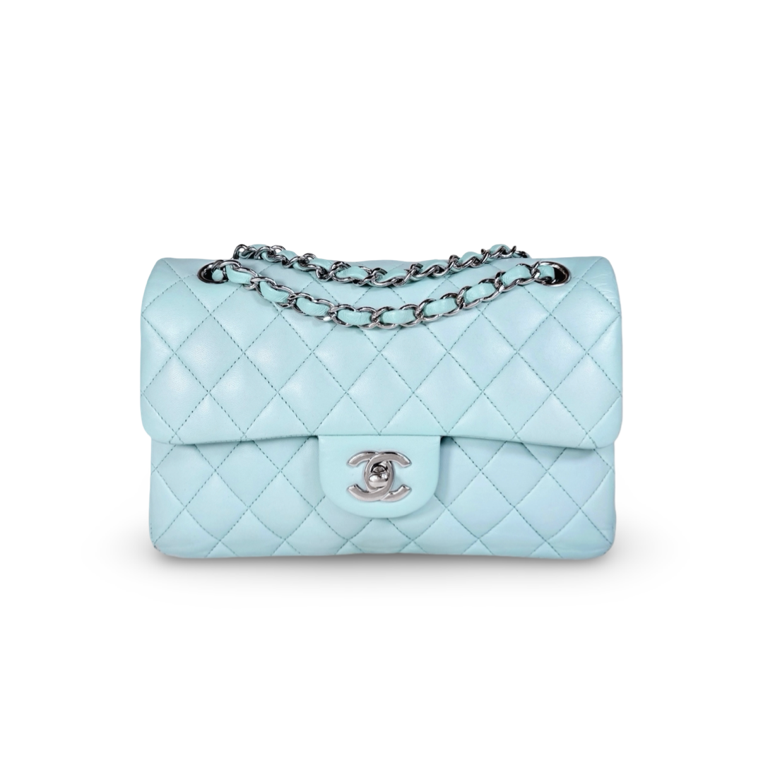 Chanel Quilted Lambskin Small Double Flap Bag