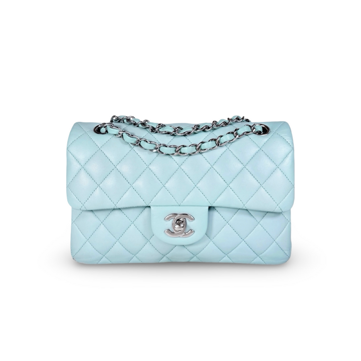 Chanel Quilted Lambskin Small Double Flap Bag