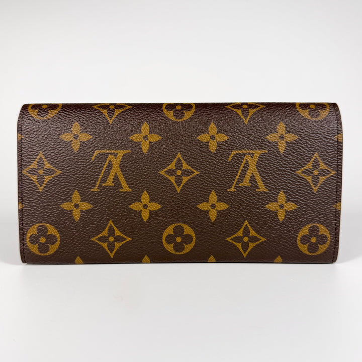Louis Vuitton Monogram Rose Ballerine Emilie Wallet