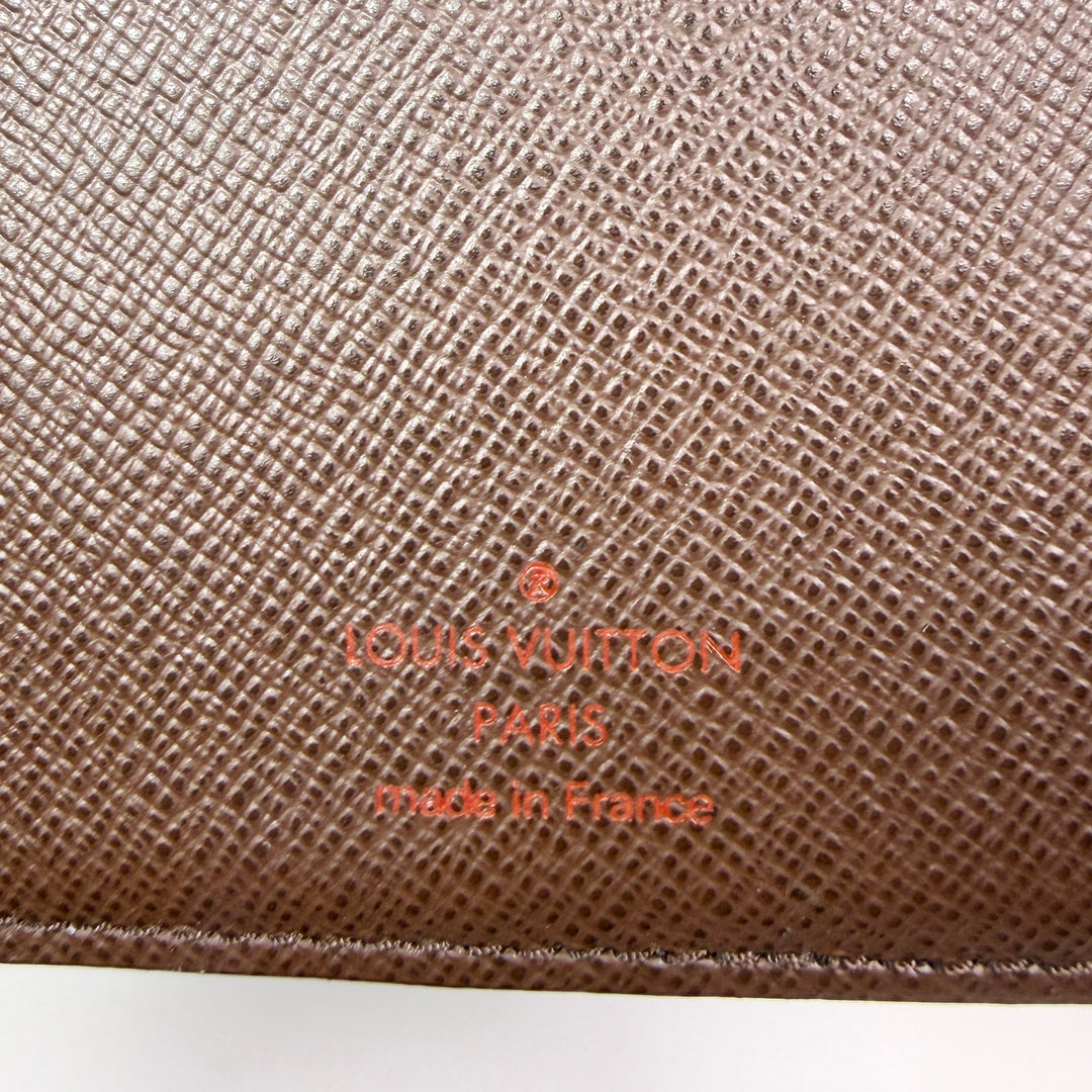 Louis Vuitton Damier Ebene Brazza Wallet