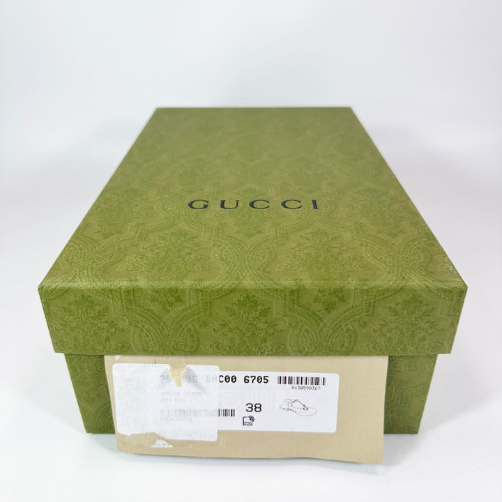 Gucci Double G Patent Leather Ballerina Flat - Women’s 8