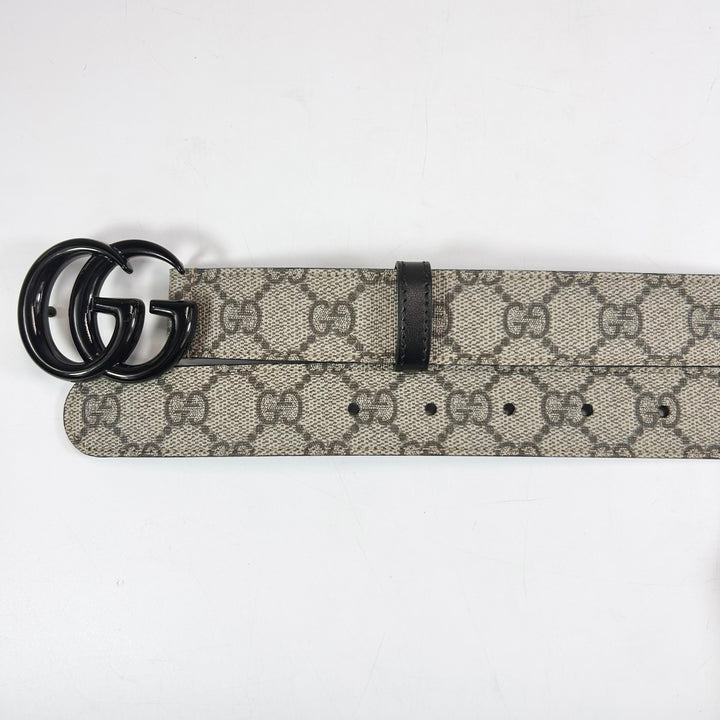 Gucci GG Marmont Monogram Belt Black 70 28