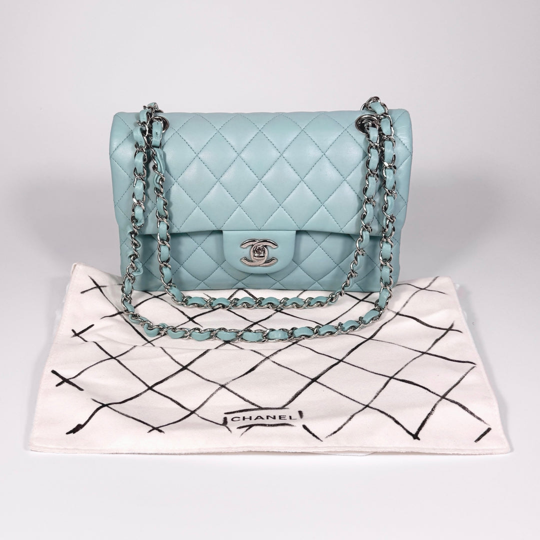Chanel Quilted Lambskin Small Double Flap Bag